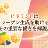 ビタミンCはコラーゲン生成を助ける?その重要な働きを解説。
