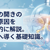 毛穴の開きの根本原因を科学的に解説。改善へ導く基礎知識。